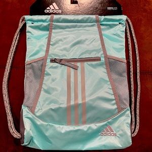 Adidas backpack New mints green and gray